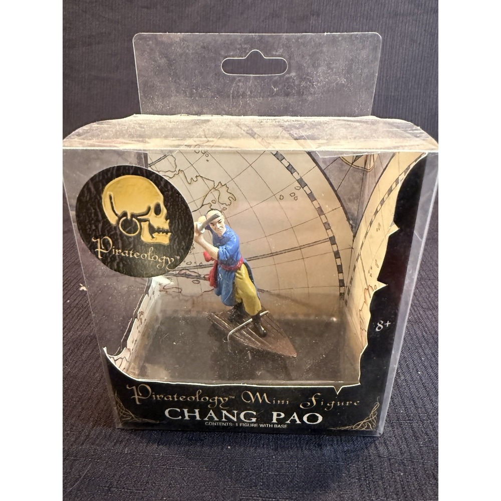 Pirateology Mini Figure Chang Pao 2007 Sababa Toys NIB Pirate Action Figure
